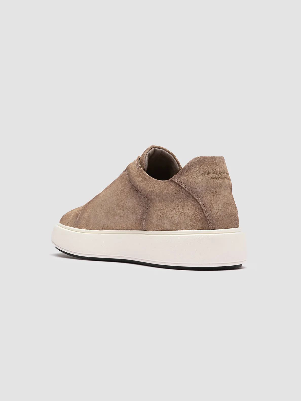 SLOUCH 001 - Beige Suede Sneakers Core Cushion