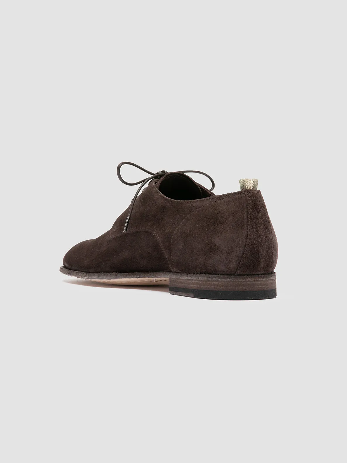 Impact Ready SOLITUDE 002 - Brown Suede Derby Shoes