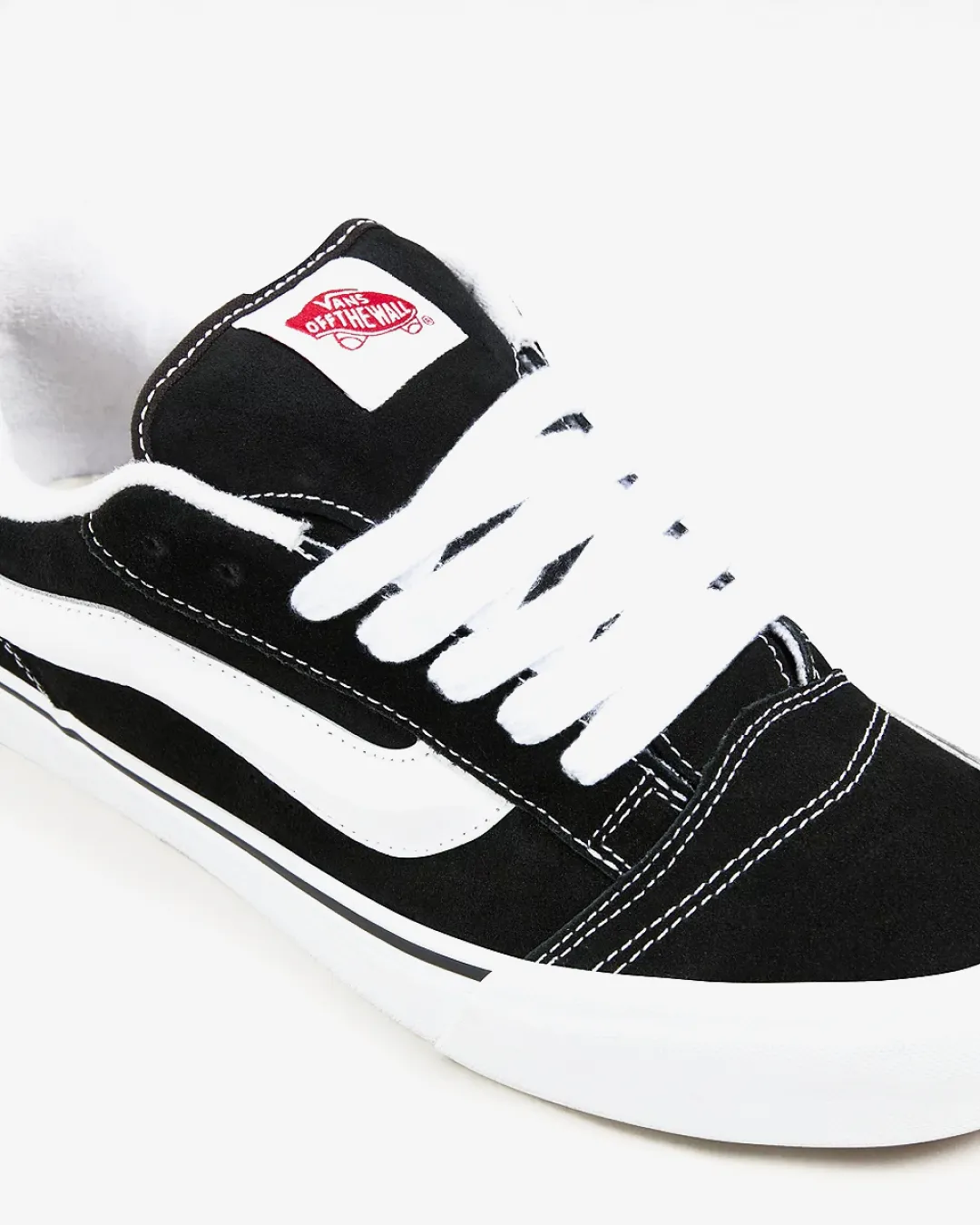 Vans Knu Skool ?? Black/White Sneakers Earth Base Earth Tone