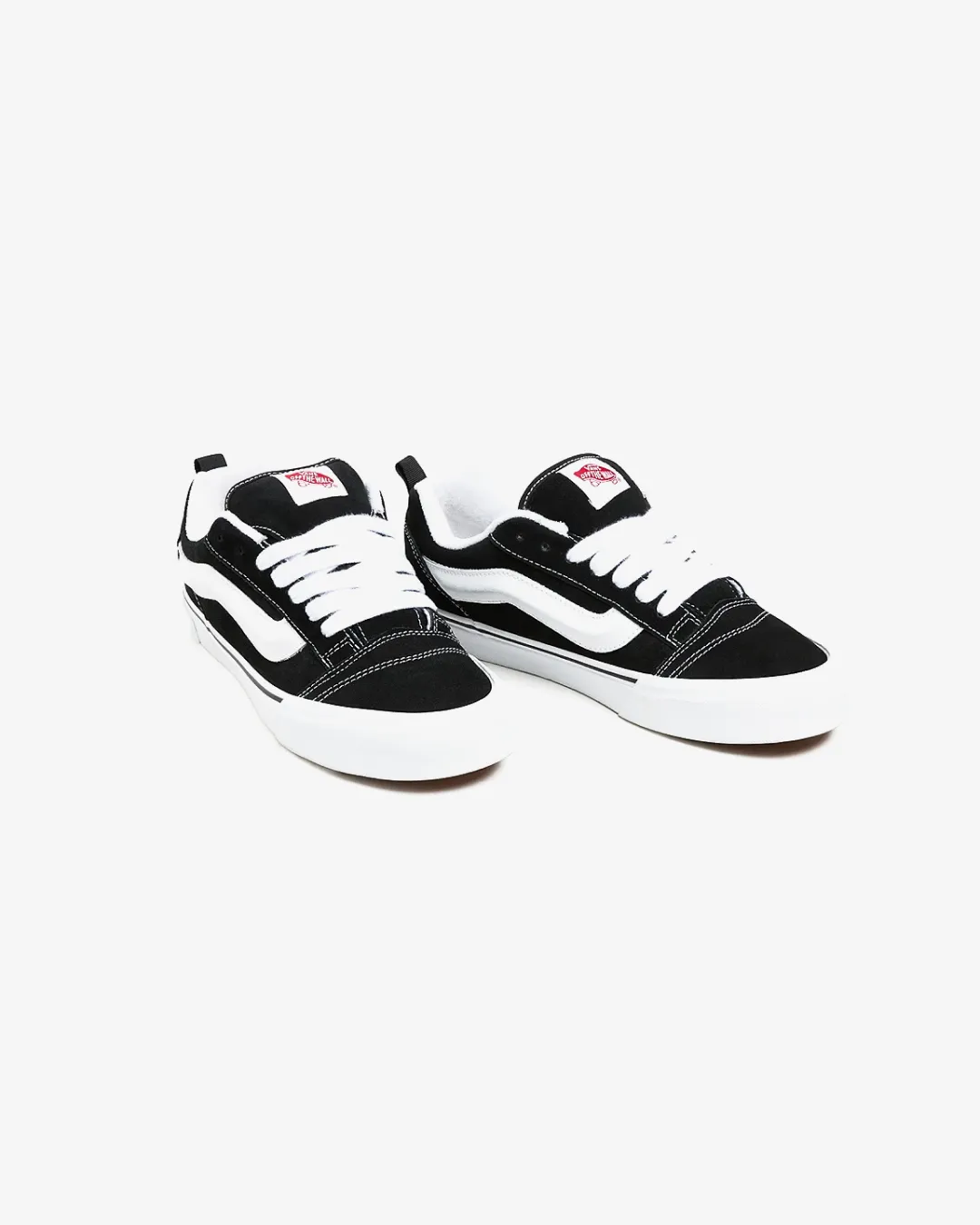 foldable running shoes Vans Knu Skool ?? Black/White Sneakers