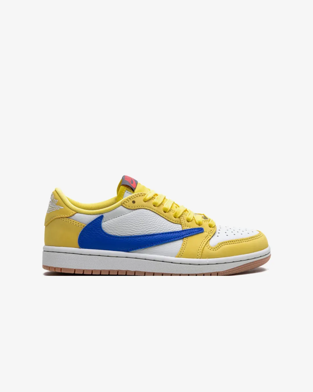 Air Jordan 1 Low x Travis Scott "Canary Blue" Sneakers Earth Base