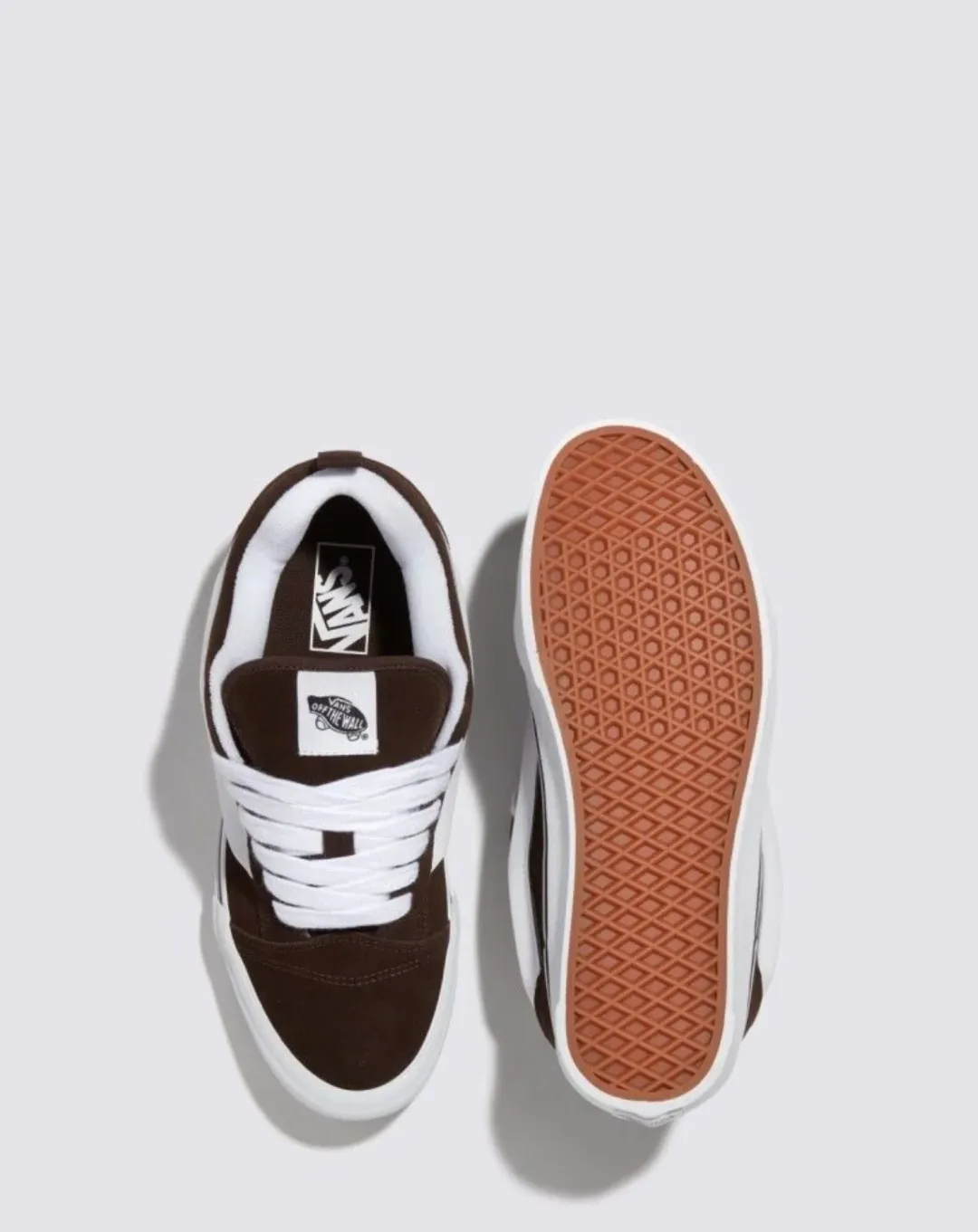 Vans Knu Skool ??Deep Brown?? Sneakers Sand Move Mind Ease