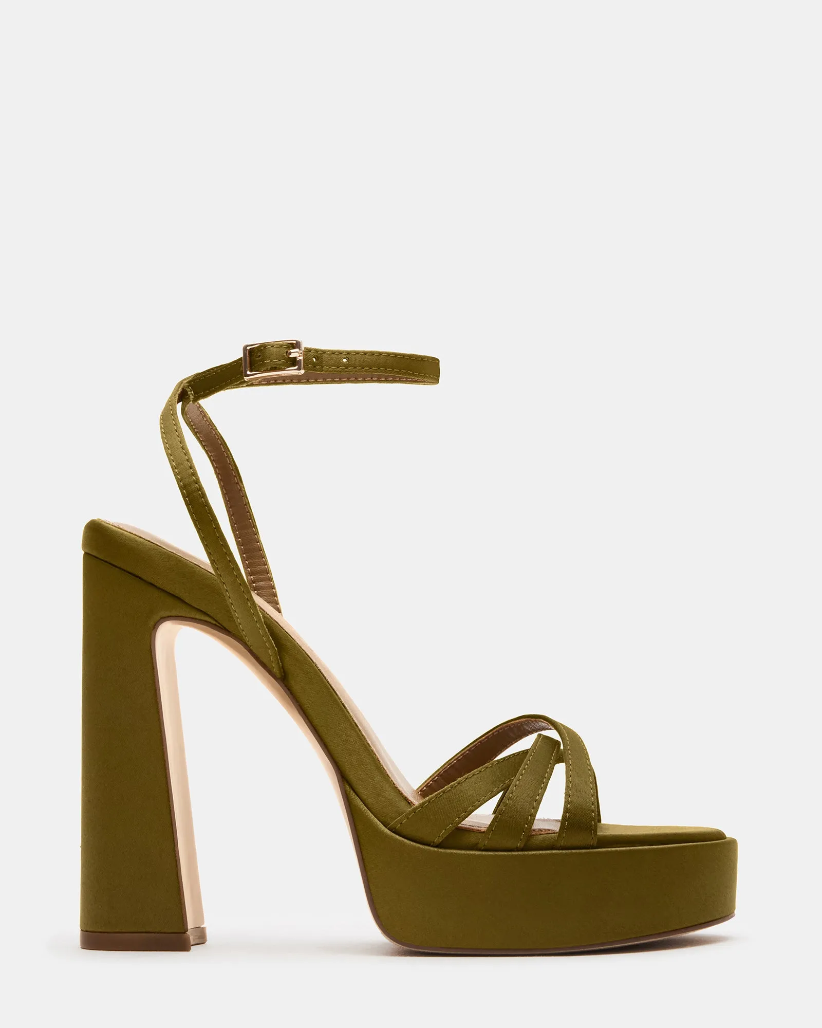 Metallic Evening Shoes FLEET OLIVE