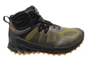 Flexible Fit Keen Mens Comfortable Zionic Mid Waterproof Lace Up Boots