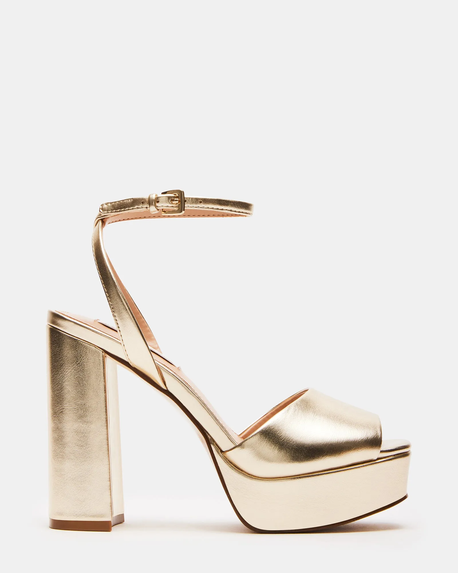 Clear Sandals for Weddings Stable LOURDES CHAMPAGNE