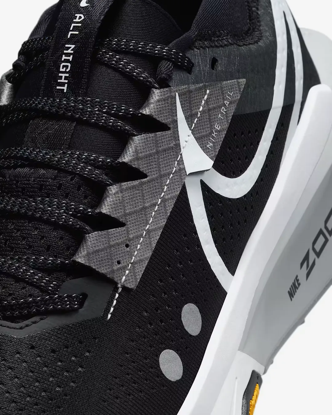 The Nike Zegama Trail Black Sneakers traction - enhanced shoes youth appeal