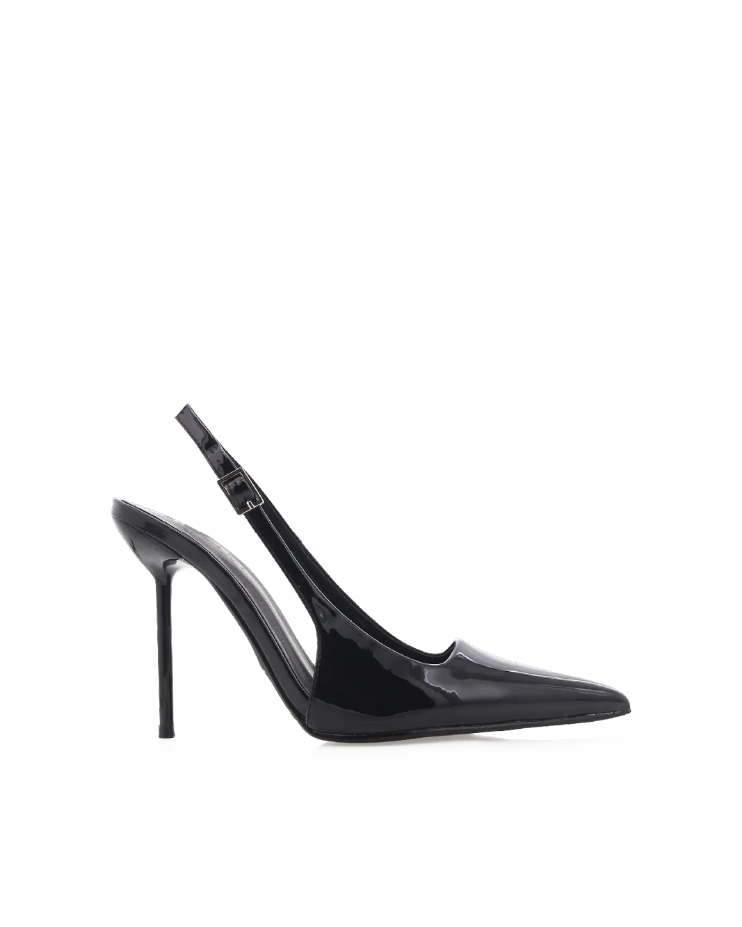Lightweight Comfortable Heel ISIDORE - BLACK PATENT