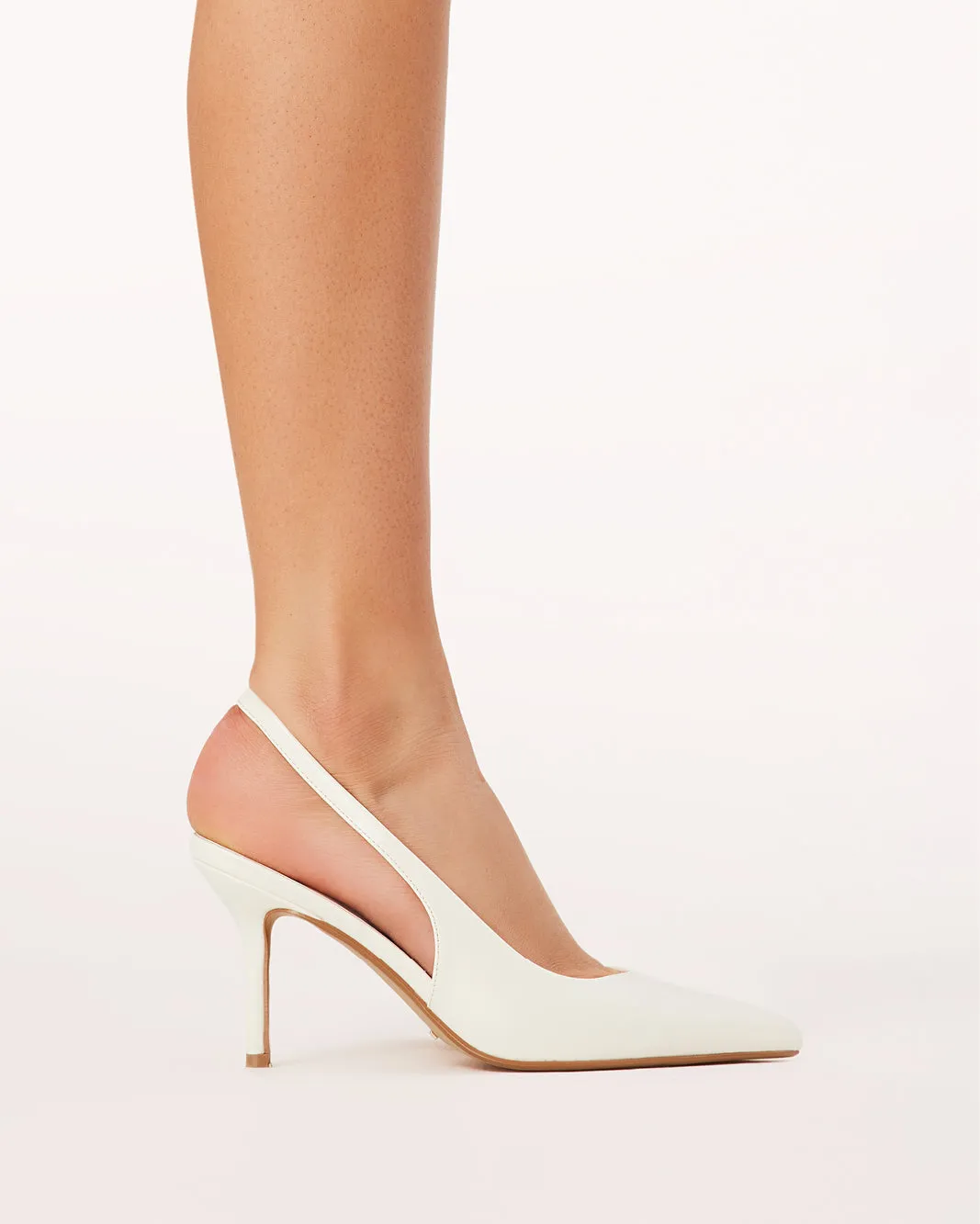 Contoured Footbed BLONDIE - BONE PATENT