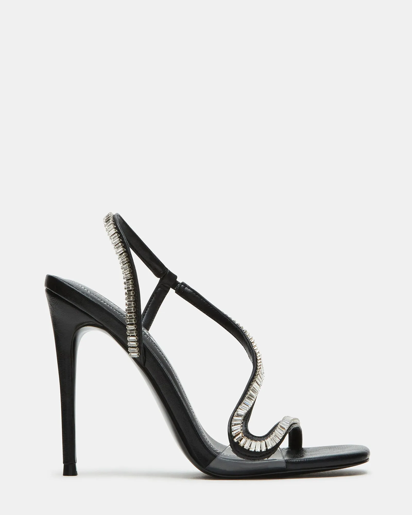 Elastic laces NESSA BLACK