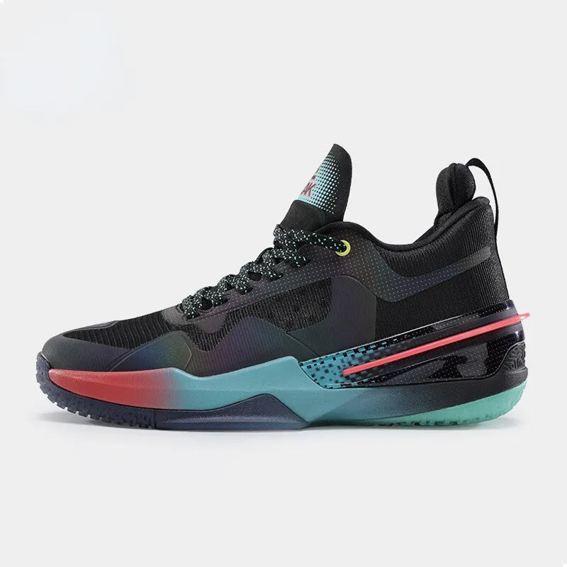 Light Summer Slides PEAK FLASH 3.0 Basketball Shoes Men TAICHI Sneakers Black Blue