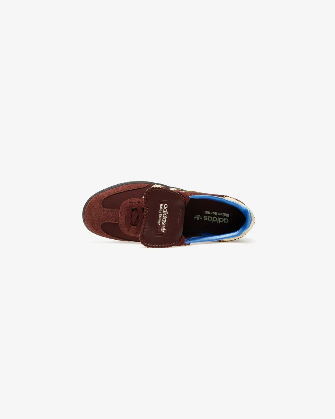Adidas Samba x Wales Bonner Nylon Fox Brown Sneakers. Comfort Platform