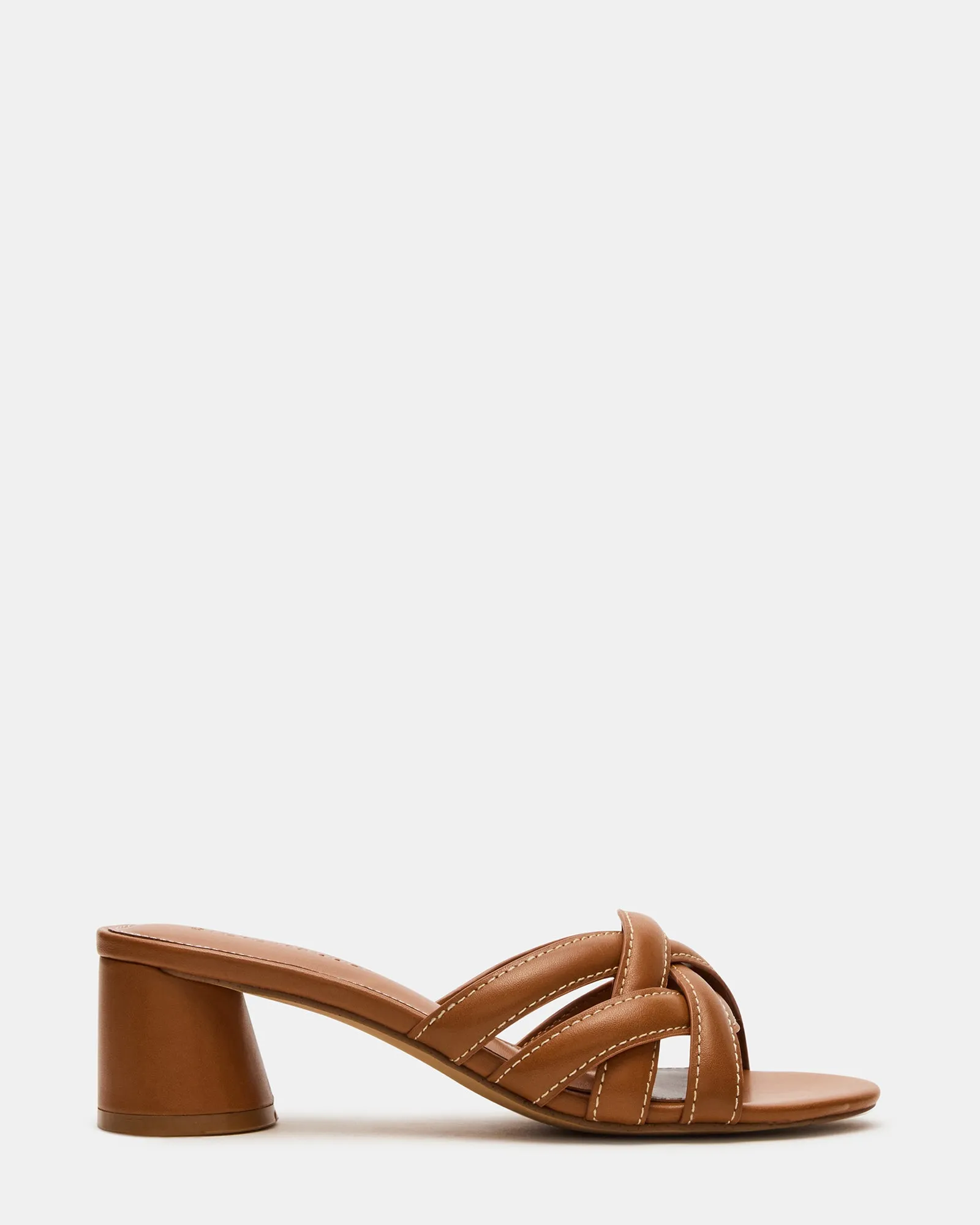 Slip On Chic Party Heels MARANO TAN LEATHER