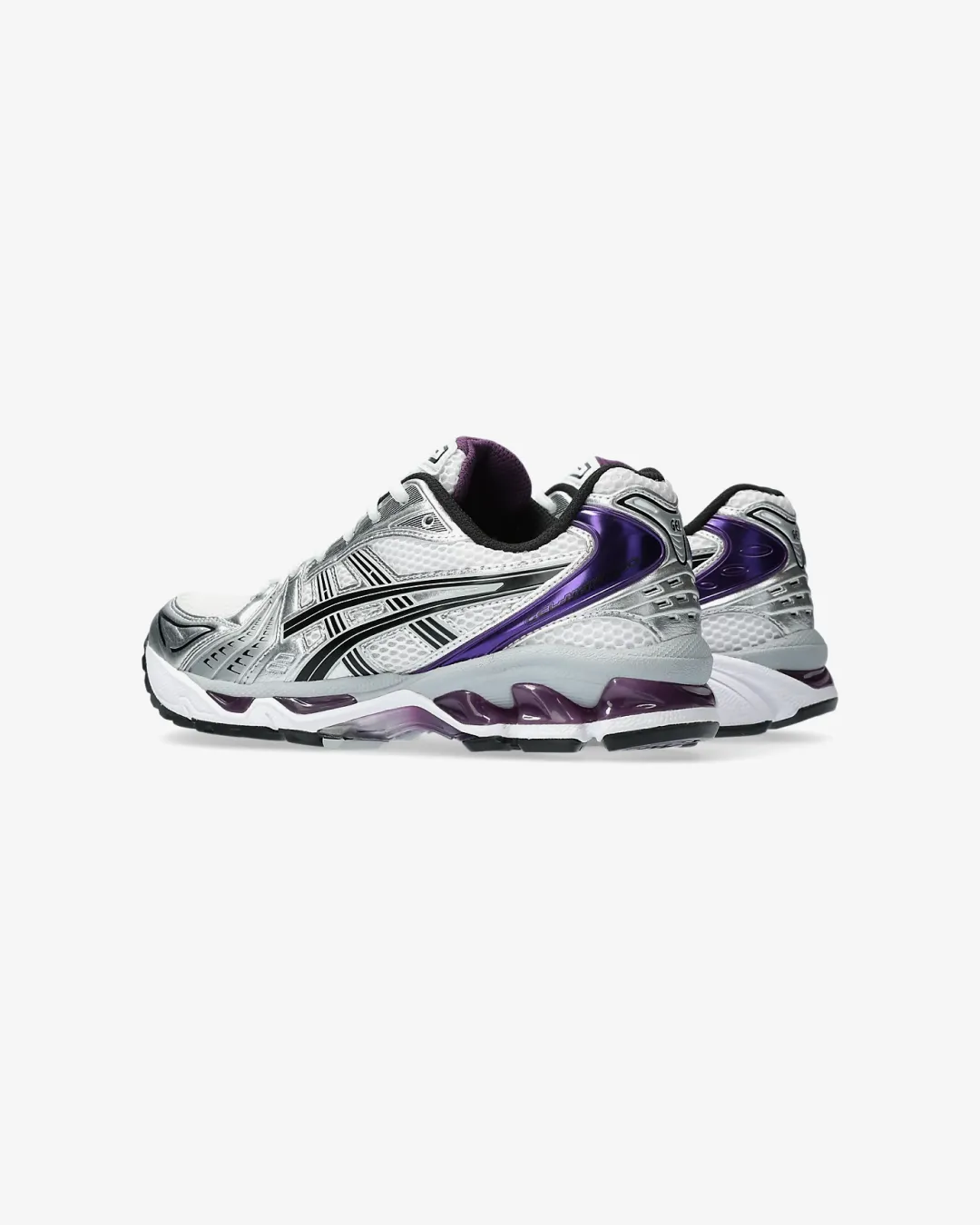 bow - decorated running option Custom ASICS GEL-Kayano 14 ??White/Dark Grape??