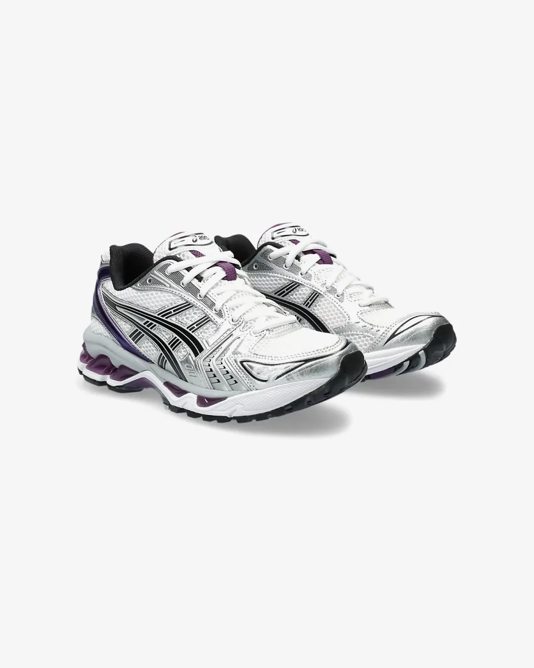 Moisture wicking Story Glow ASICS GEL-Kayano 14 ??White/Dark Grape??