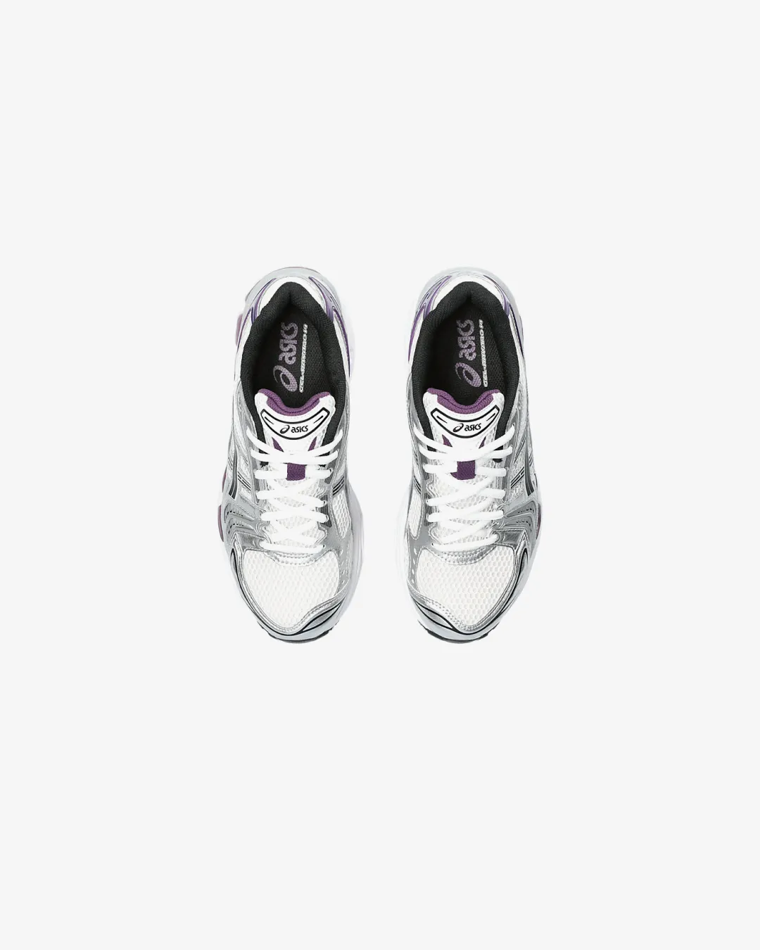 running in an overpass area shoes running with a water bottle ASICS GEL-Kayano 14 ??White/Dark Grape??