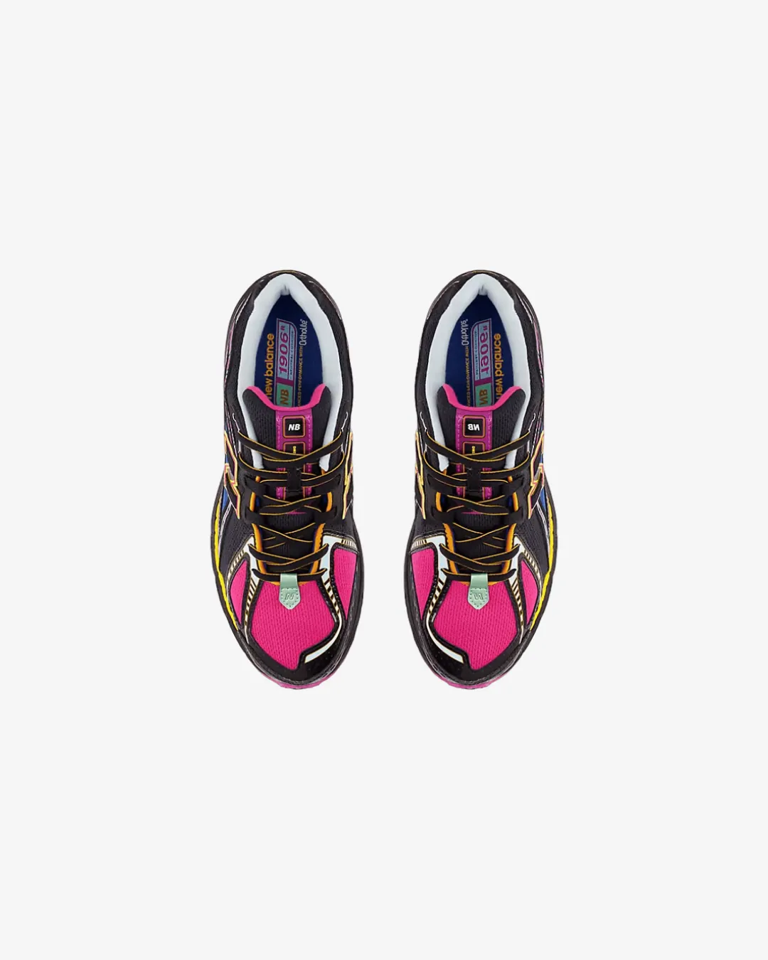 Comfort - enhanced national - team - themed running gear New Balance 1906R ??Neon Nights Sneakers