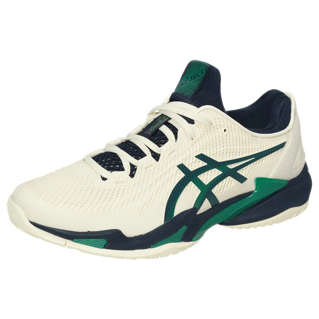 Urban Movement Asics Men's Court FF 3 - Cream/Jasper Green