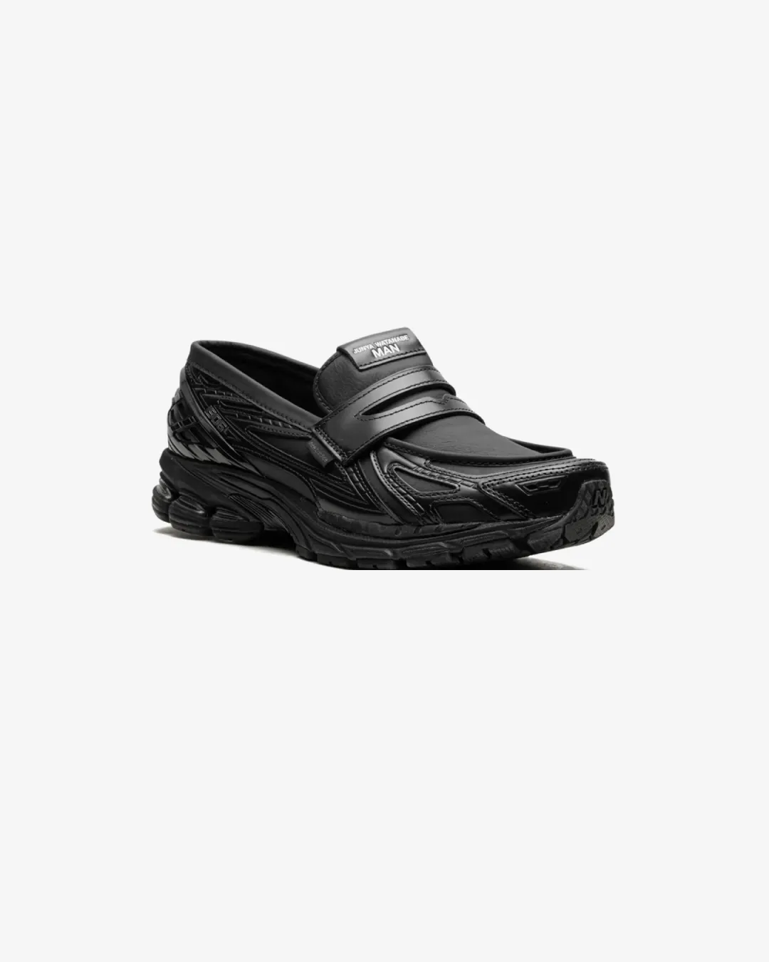 Junya Watanabe MAN x New Balance Black Sneakers Elastic laces Smart Features