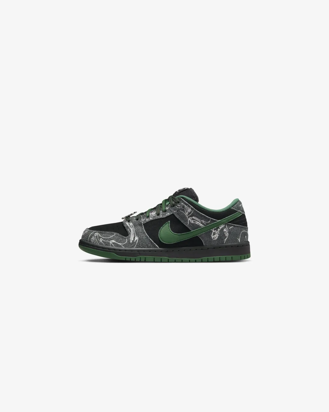 Love Running Form Skateboards x  Nike Dunk Low SB 'Ultra Humanized' Sneakers