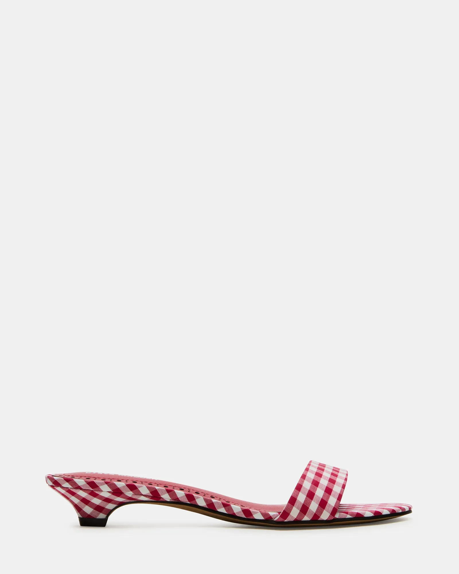 Customizable BERRY RED GINGHAM