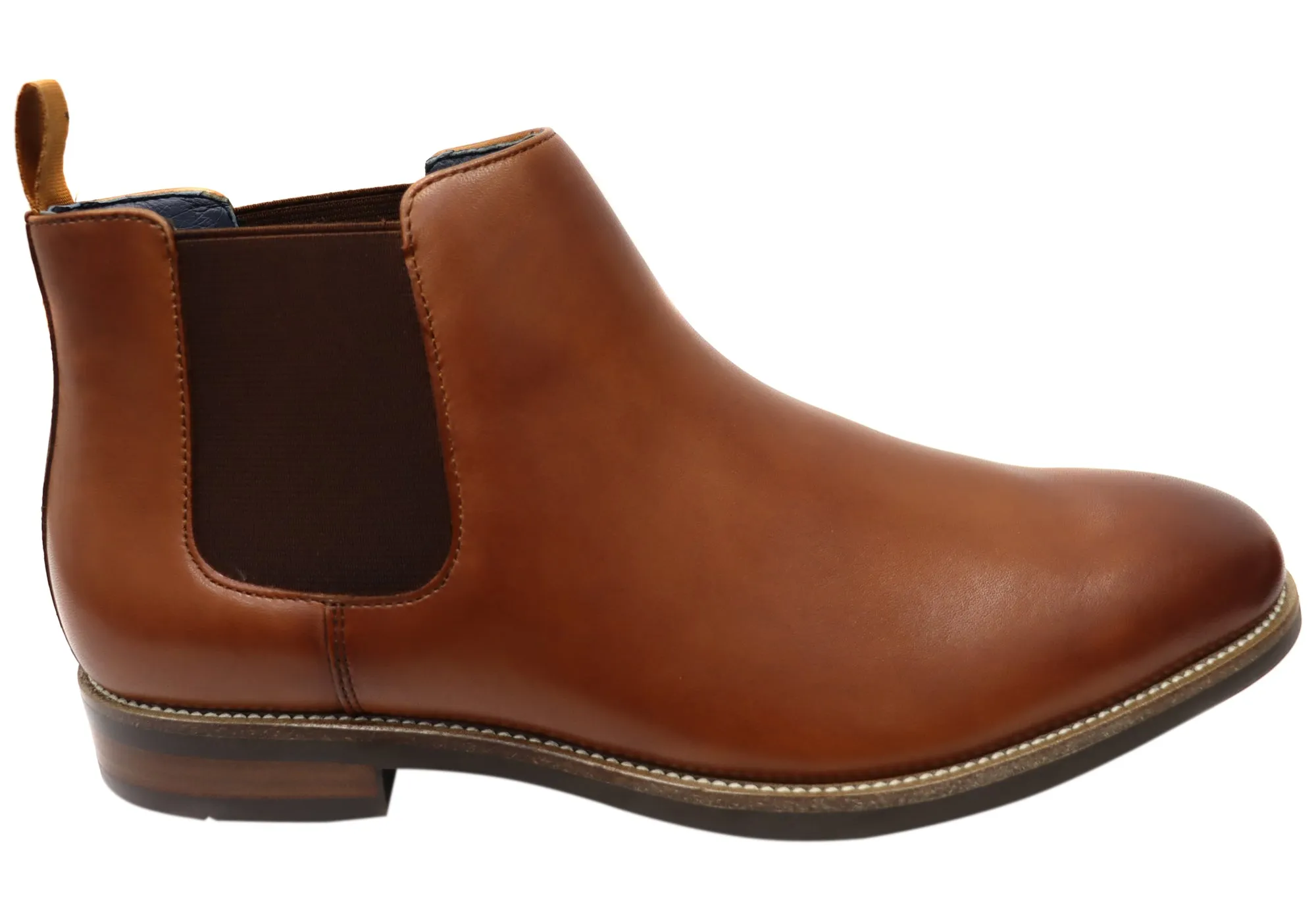 Court Grip Street Ball Florsheim Mens EEE Triple Wide Leather Ceduna Plain Toe Chelsea Boots