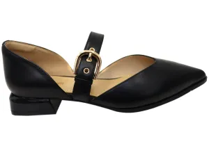 Florsheim Womens Ariella Point Toe Low Heel Leather Shoes Comfort Enhancement
