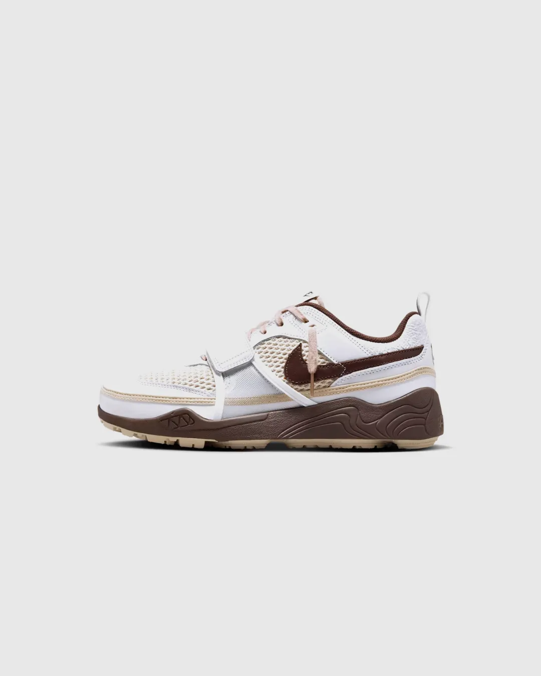 Nike X Zoom Field Jaxx 'White and Light Chocolate' Sneakers breathable - membrane - feature shoes Anti-Slip Sole