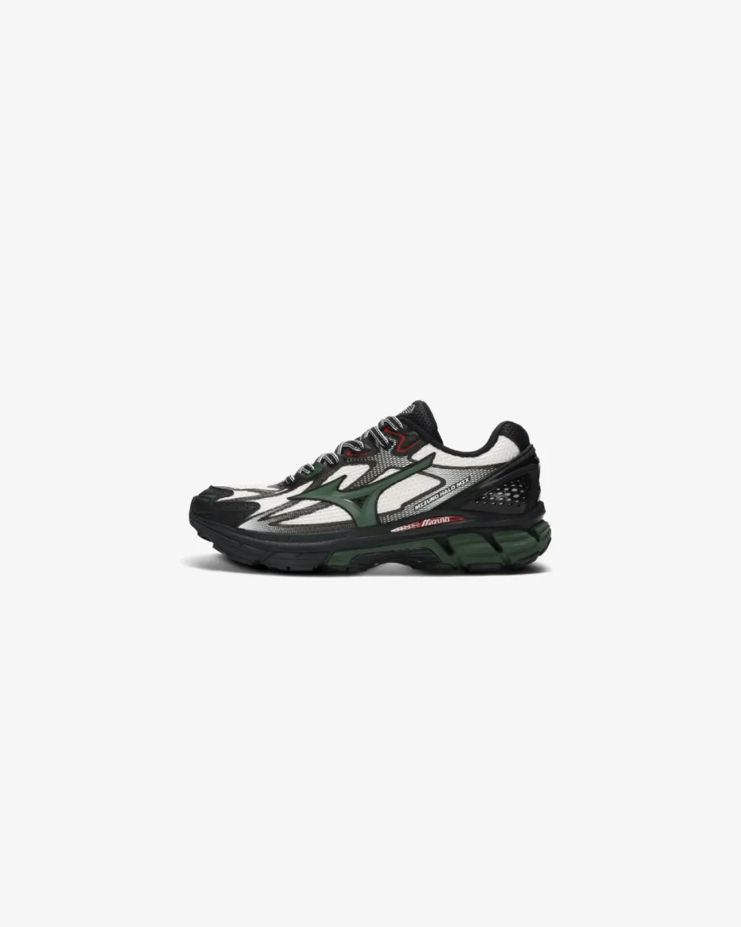 All Time Mizuno Halo Mix Black Green Sneakers