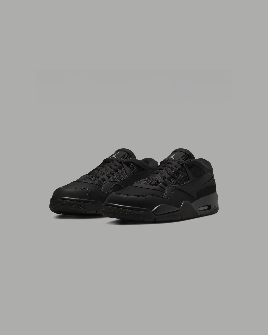 logo - embossed shoes weekend run shoes Air Jordan 4 RM Black Trainers