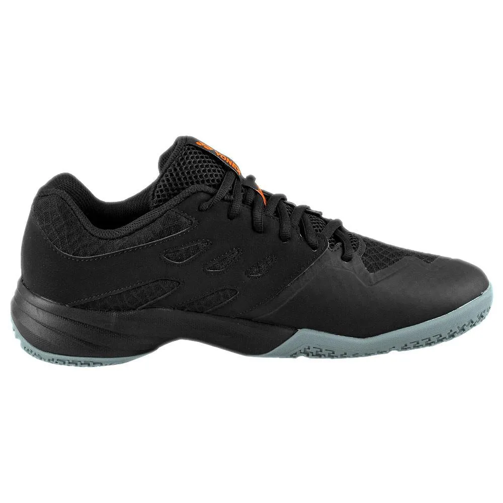 Padded chic Stretch knit Yonex Men's Cascade Accel - Wide - Black/Orange