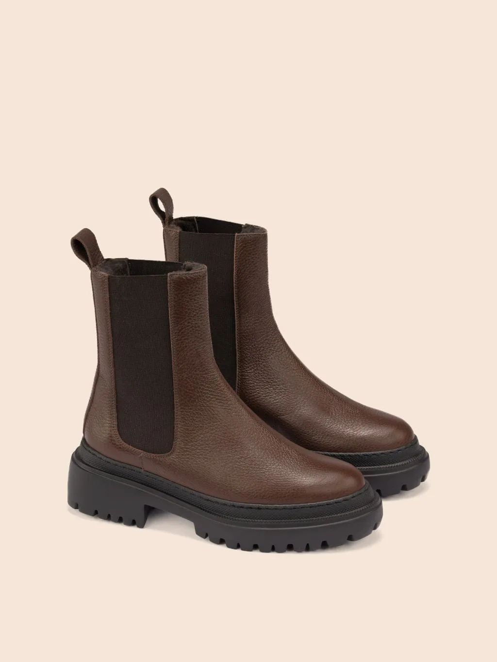 Cortina Brown Lined Boot Weekend Escape Comfort Straps