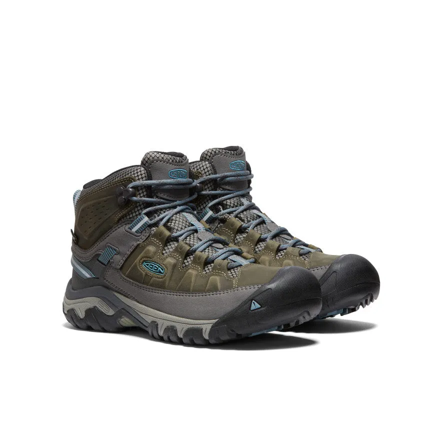 Women's Targhee III Waterproof Mid  |  Magnet/Atlantic Blue Fleece Lined