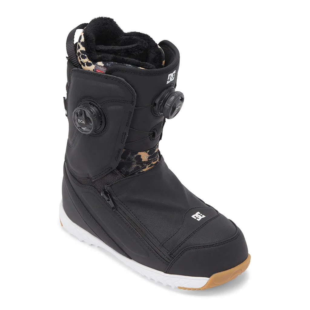 DC 2024 Womens Mora Boots - Black/Leopard Outdoor Trail