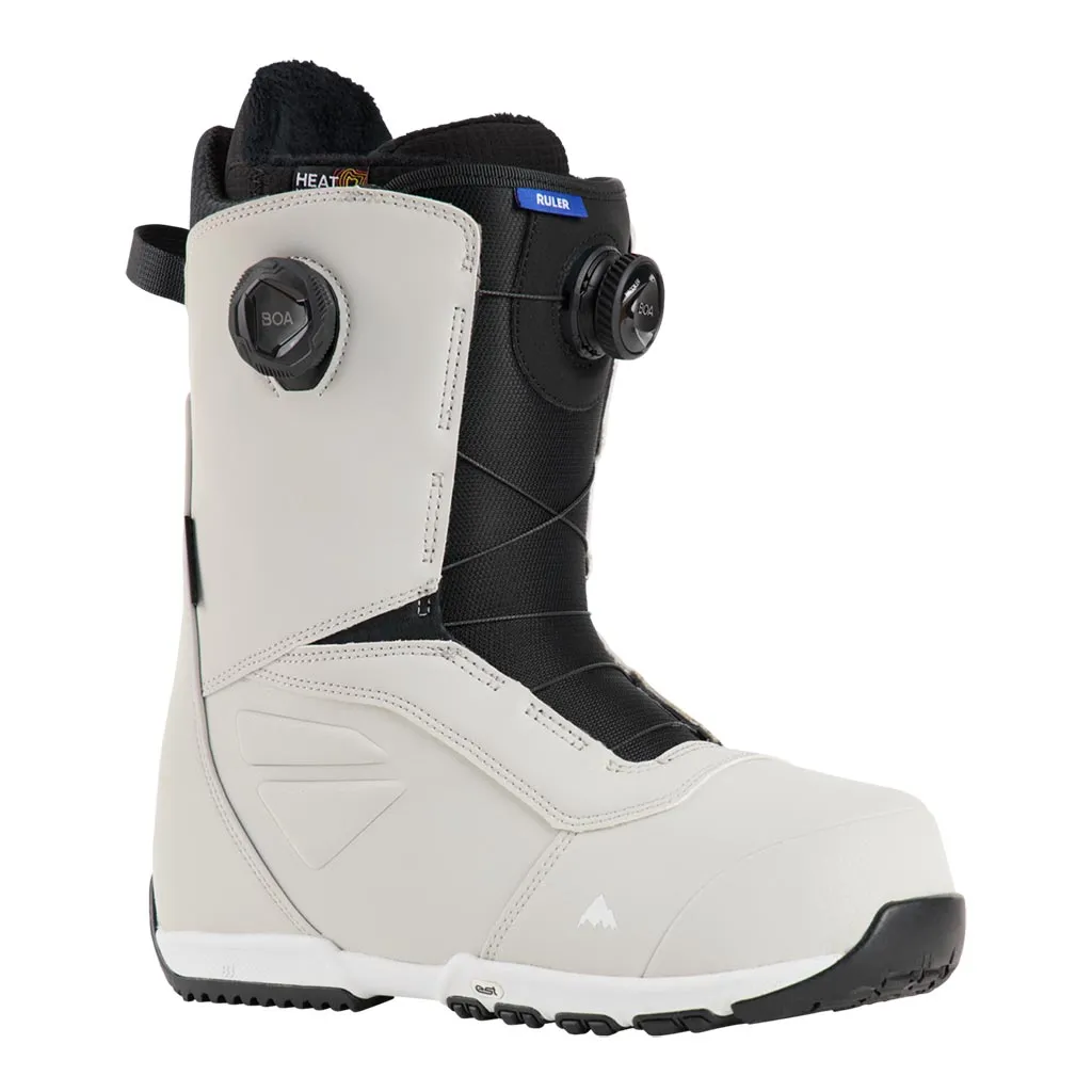 Burton 2025 Ruler Boa Boots - Grey Cloud Soft Touch Heavy Duty Footwear