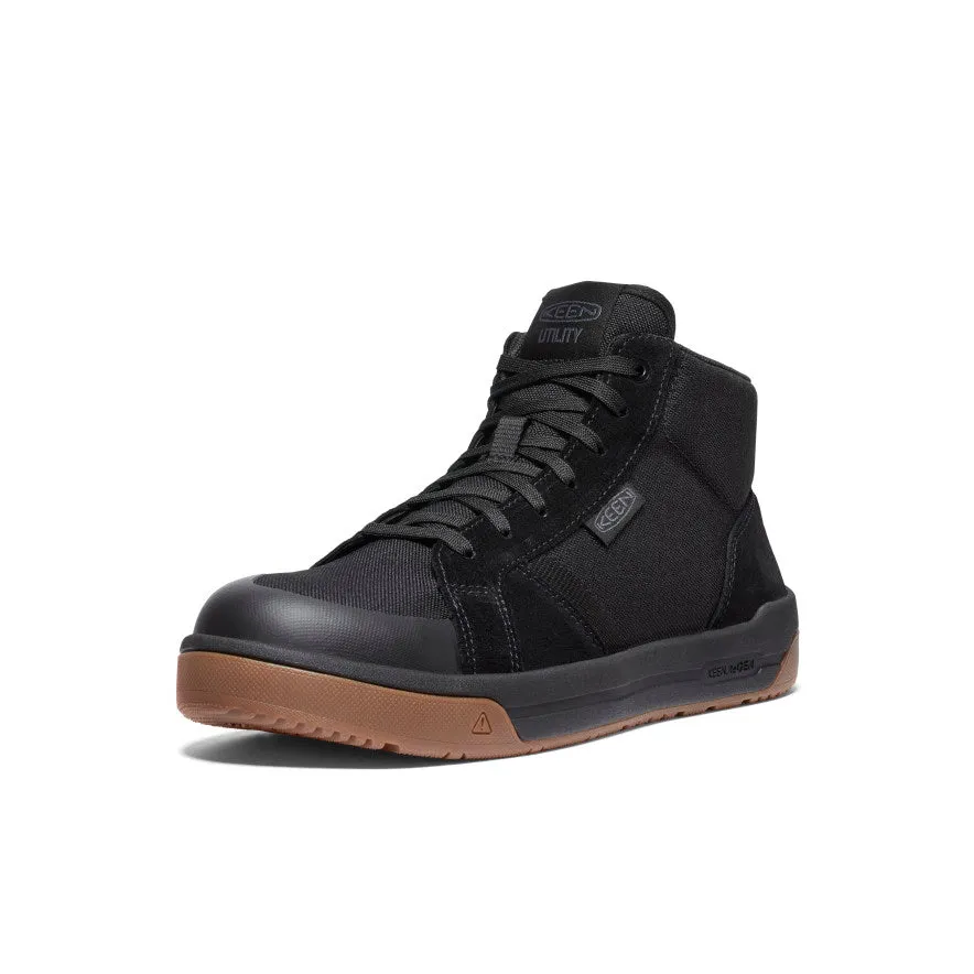 Men's Kenton Mid Work Shoe (Carbon Toe)  |  Black/Gum Ultra Comfort
