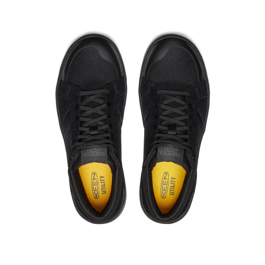 Wind Barrier Men's Kenton Mid Work Shoe (Carbon Toe)  |  Black/Gum