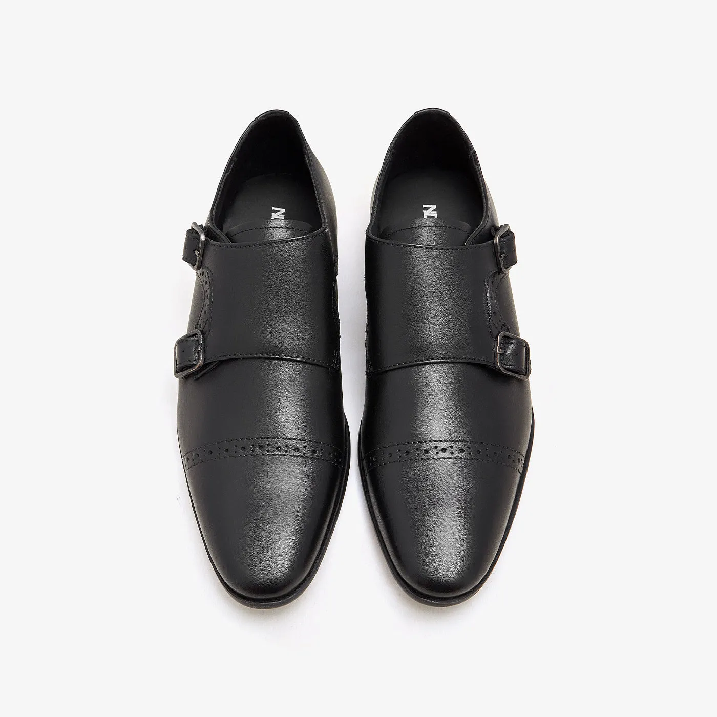 High Quality Clean Aesthetic Men's Classic Monk Shoes
