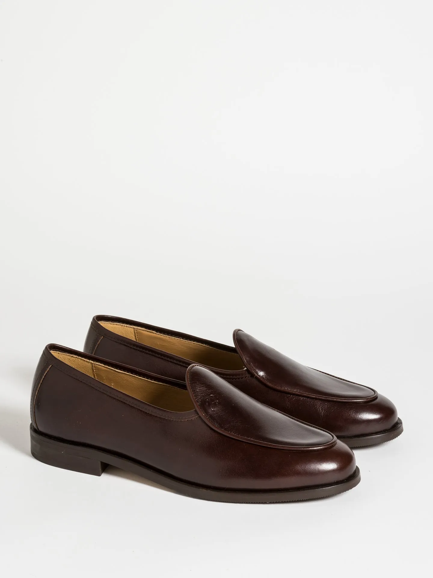 JACQUES NEW DARK BROWN LEATHER Garden Lane Versatile Function