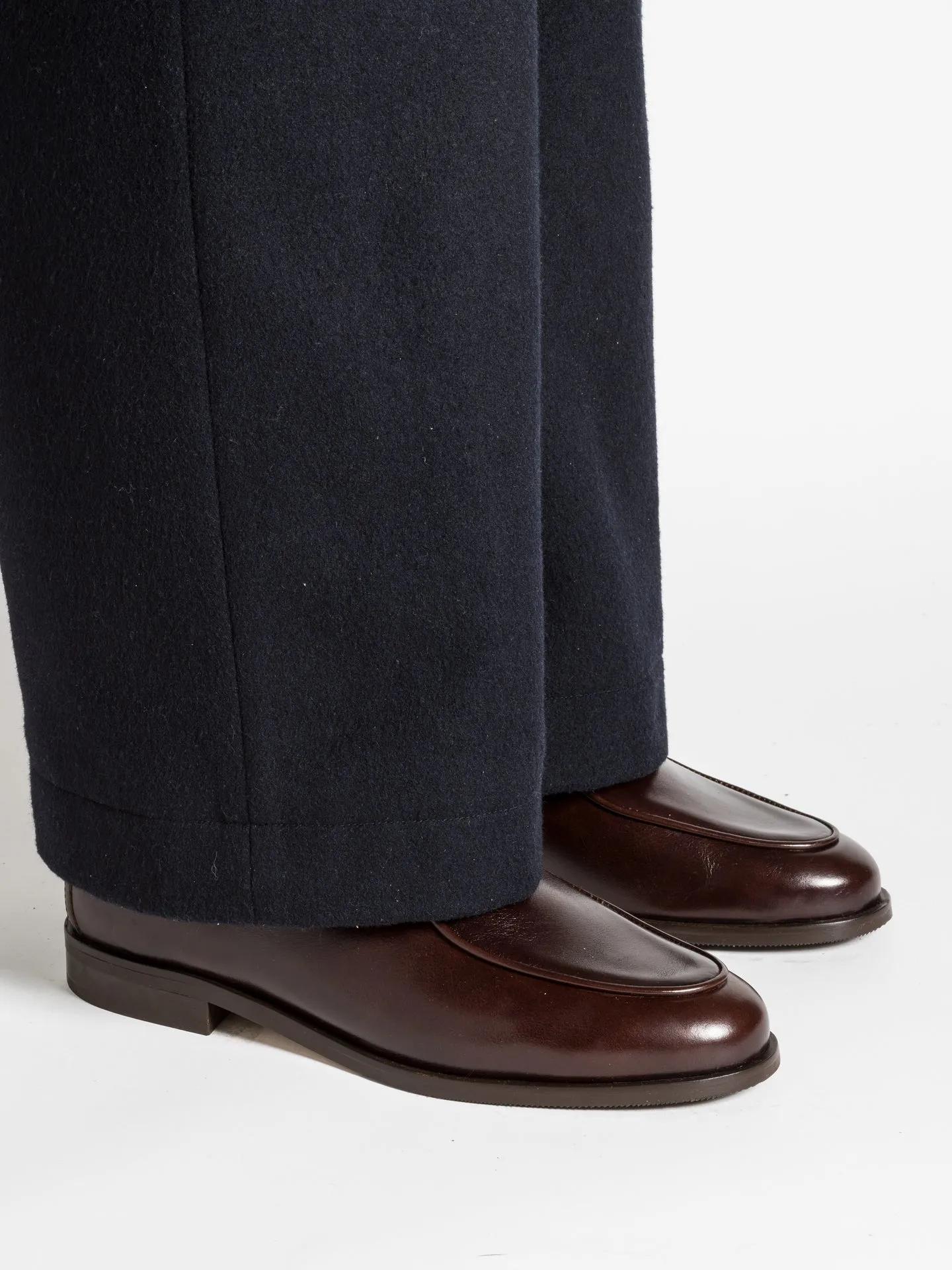 Reliable Sole Elegant Comfort JACQUES NEW DARK BROWN LEATHER