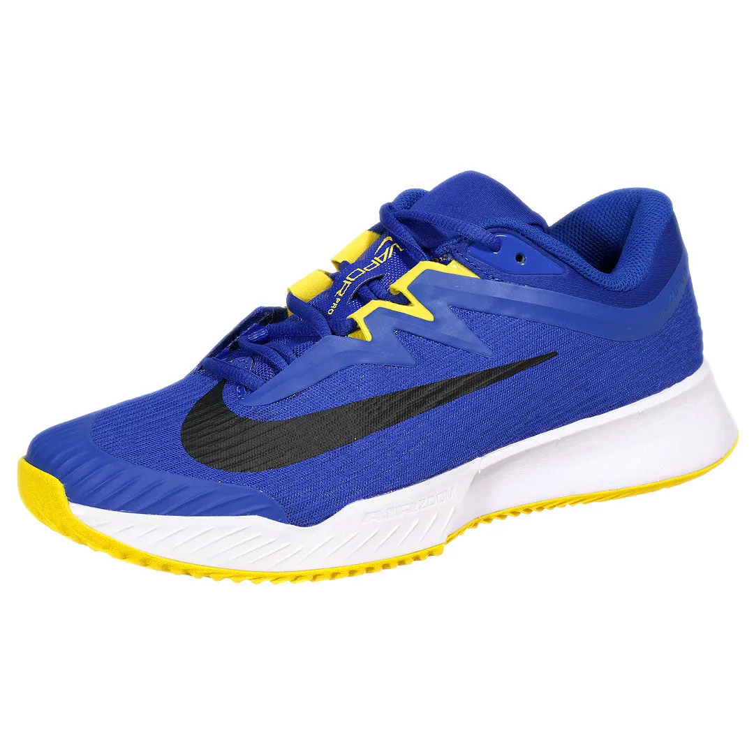 Nike Men's Air Zoom Vapor Pro 3 - Clay - Racer Blue/Black Perfect Fit Performance Step