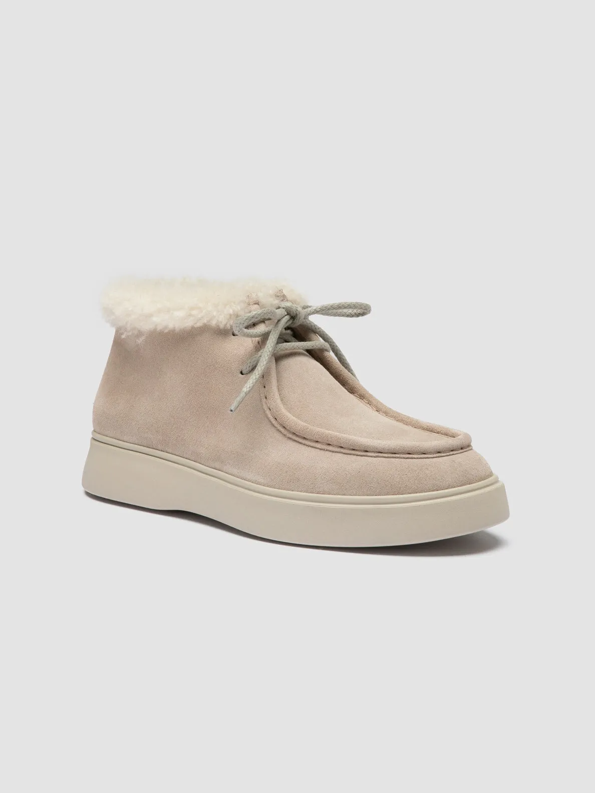 Sport Street FRAME 110 - Beige Suede Chukka Boots