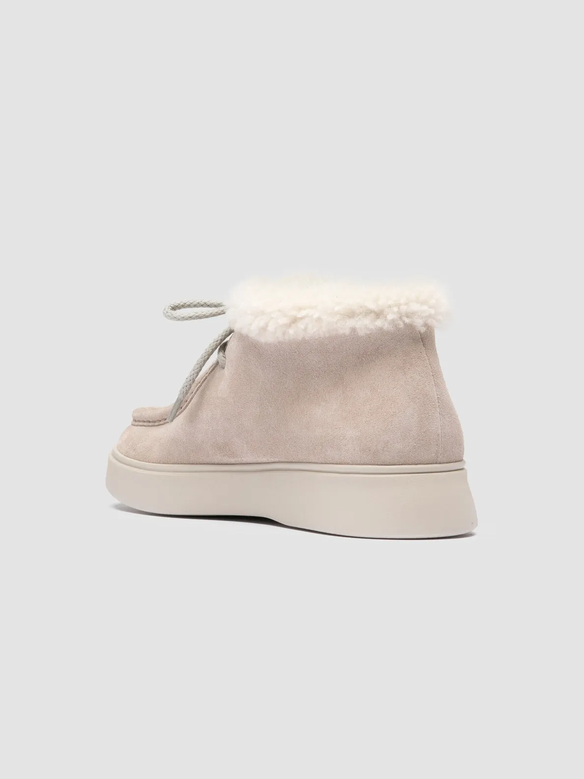 Marathon Day Cozy Design FRAME 110 - Beige Suede Chukka Boots