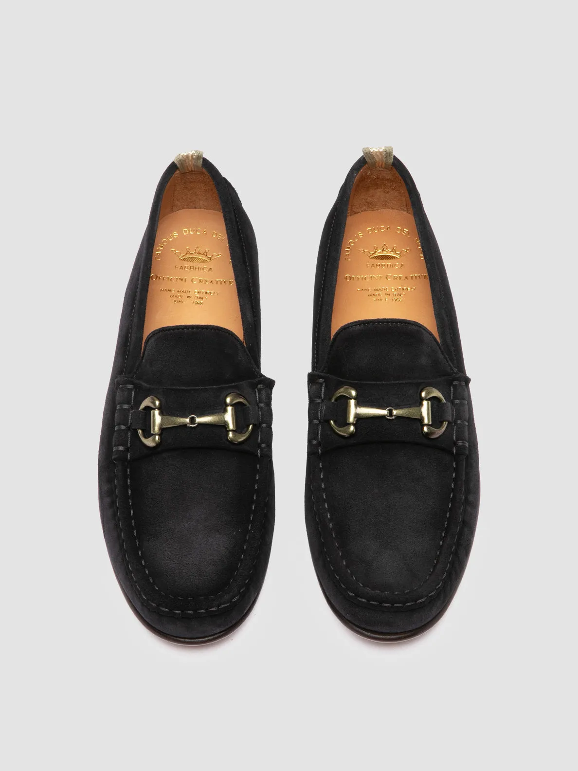 Sculpted durability Elite Athlete BALFRON 003 - Blue Suede Penny Loafer