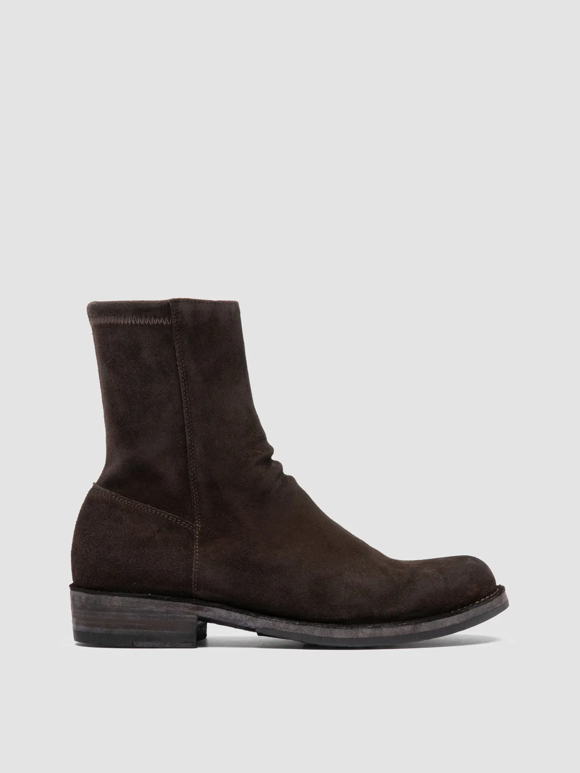 LEGRAND 171 - Brown Suede Zipped Boots Wild Hike
