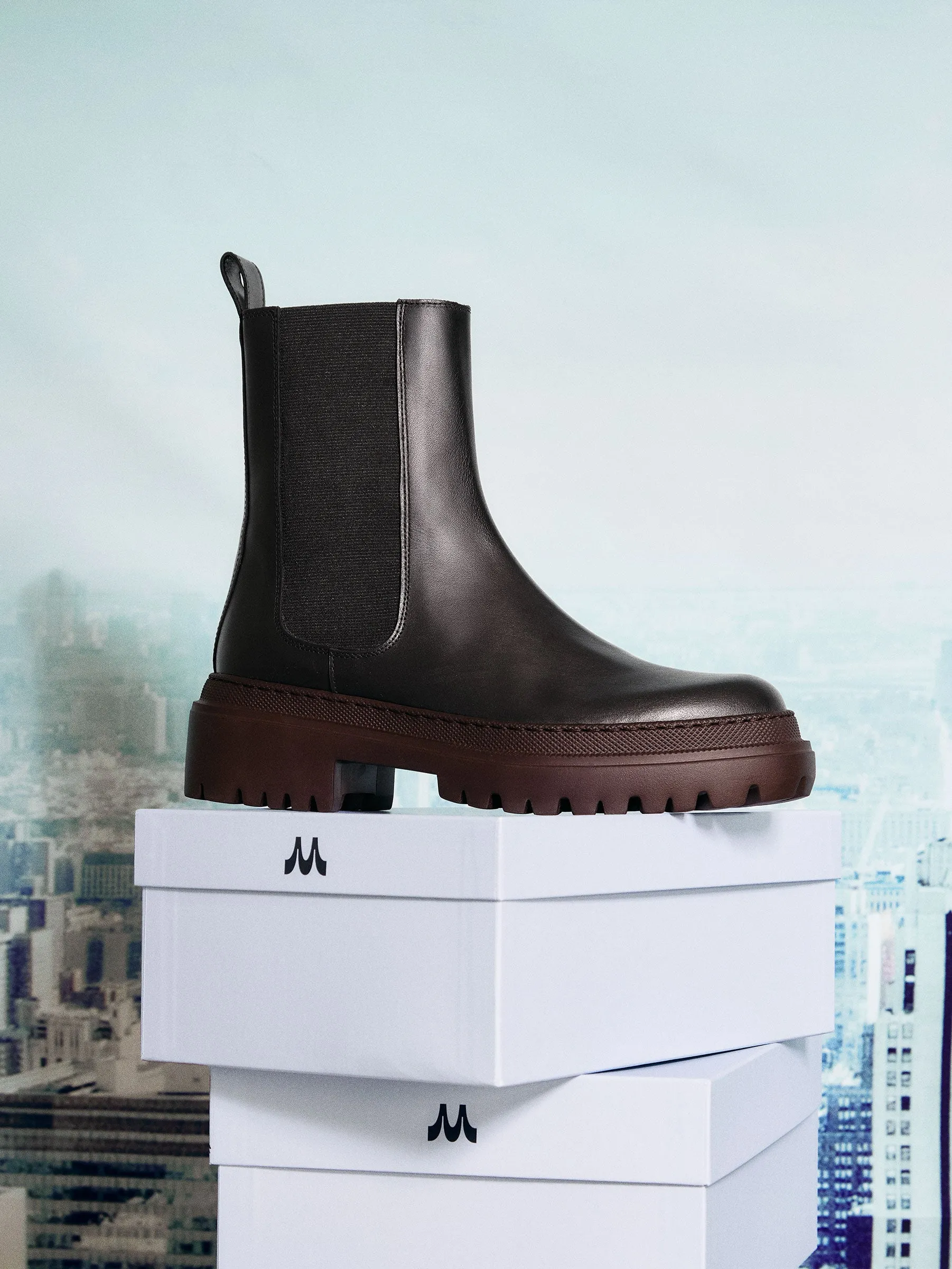 Trendy Protection Corticella Combo Brown Unlined Boot