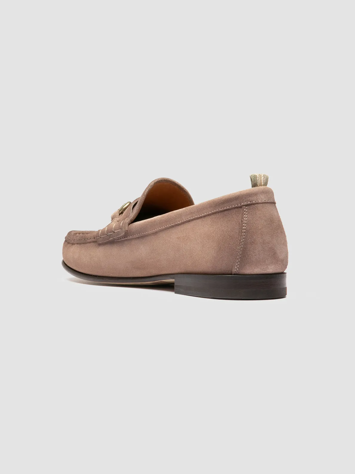Boosted style Day Wear BALFRON 003 - Taupe Suede Penny Loafer
