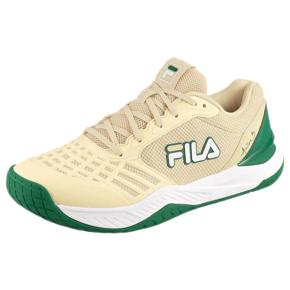 Fila Men's Axilus 3 - Whitecap Gray/Aventurine Dynamic Fit