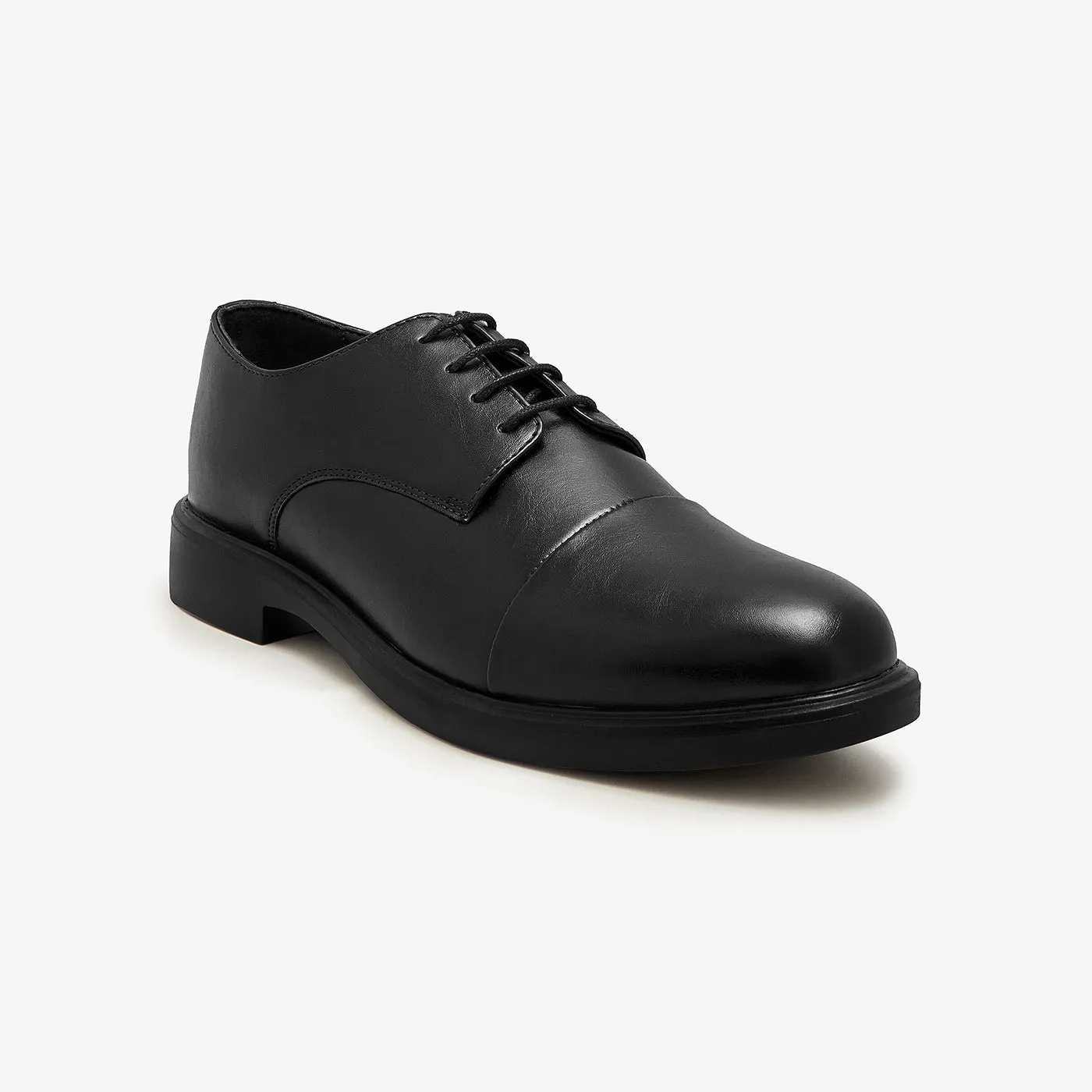 Men's Classic Derby Shoes Elastic Fit