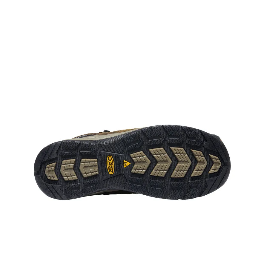 Soft Material Lightweight Sole Men's Flint II Waterproof Mid (Soft Toe)  |  Black Olive/Brindle