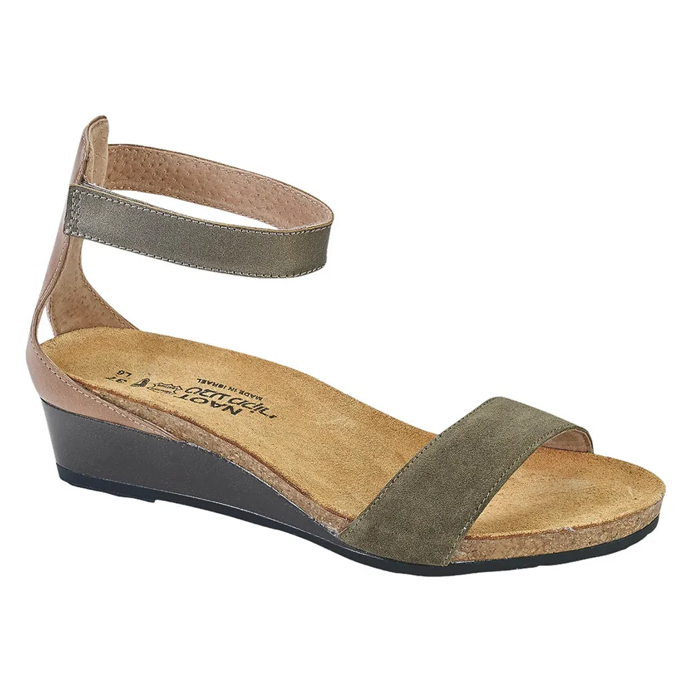 Pixie Sandal (5016) - Oily Olive / Arizona Tan / Pewter High Traction